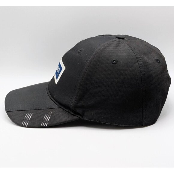 NFL CBS Sports Black Strap Back Hat Cap Football Mens Clean Up Dad Adjustable - Picture 3 of 5